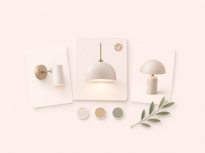 Recommend suitable decorative, technical, outdoor, or electrical lighting solutions.