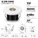 SL218-3WW Recessed Spotlight Specifications.webp