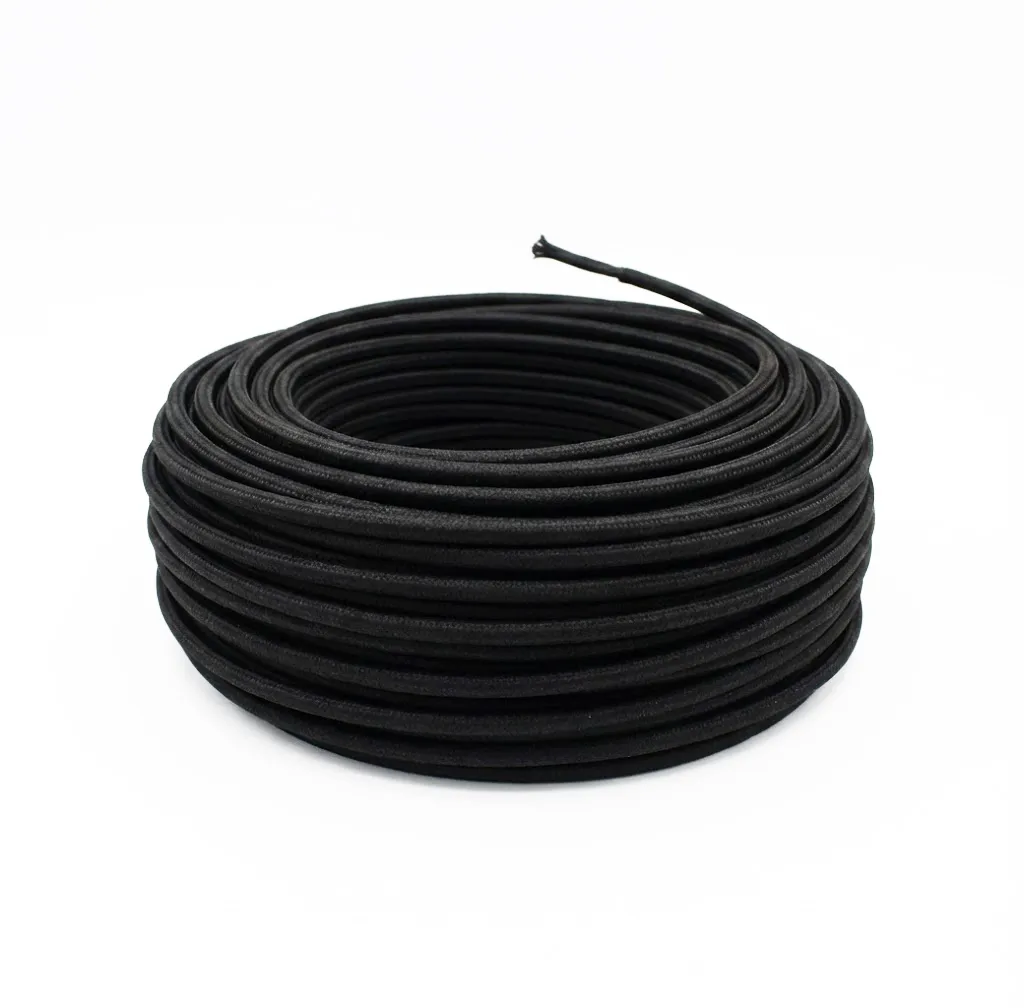 [CA138/25BK] Cable NOX| Black Fabric 25M