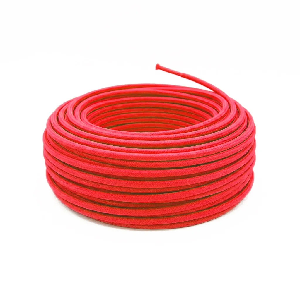 [CA138/25RD] Cable NOX | Red Fabric 25M