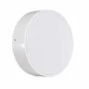 Outdoor Round White Ceiling Lamp | 1xE27 IP65