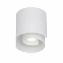 White Cutaway Cylinder Surface Ceiling Spotlight | GU10