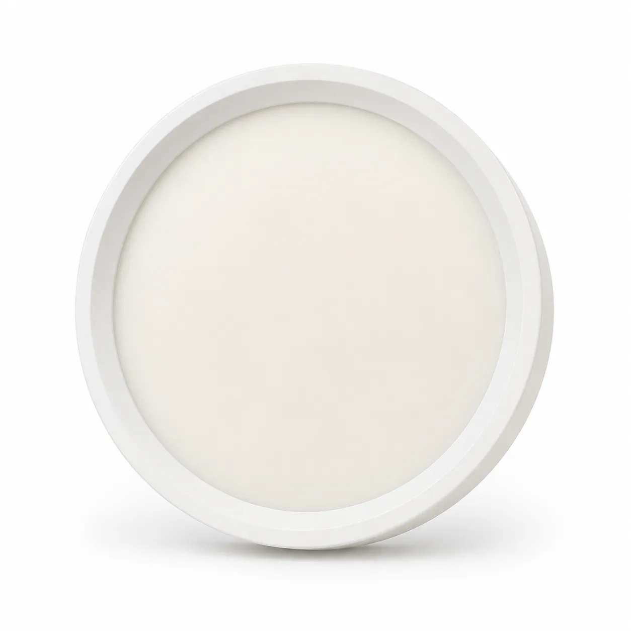 NOX White Aluminum Round Surface LED Panel| 16W 3000K