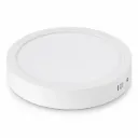 NOX White Round Surface LED Panel| 18W 6000K