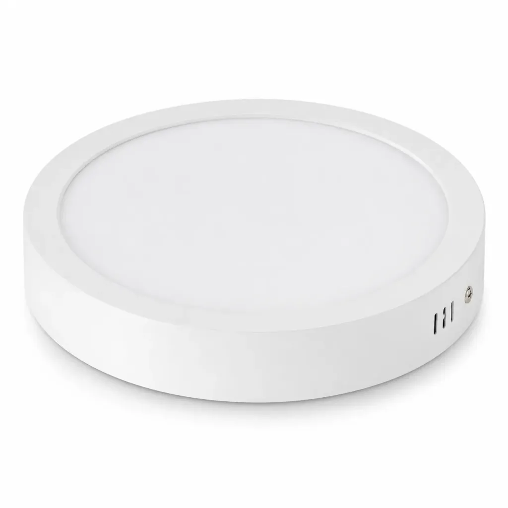 [CLR22-18WW] NOX White Round Surface LED Panel| 18W 3000K