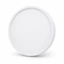 NOX White Round Surface LED Panel| 30W 6000K