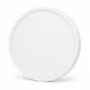 NOX White Round Surface LED Panel| 36W 4000K