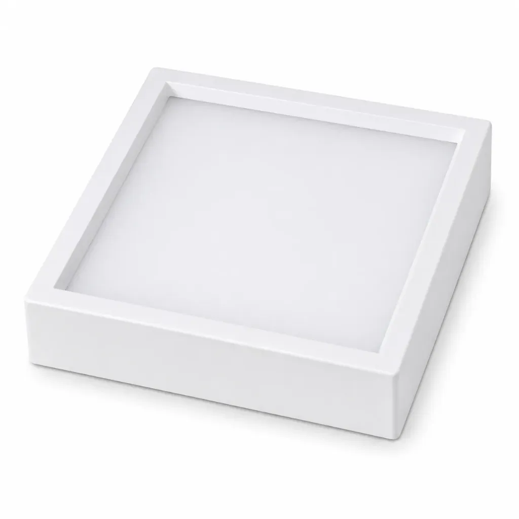 [CLS12-6WC] NOX White Square Surface LED Panel| 6W 4000K