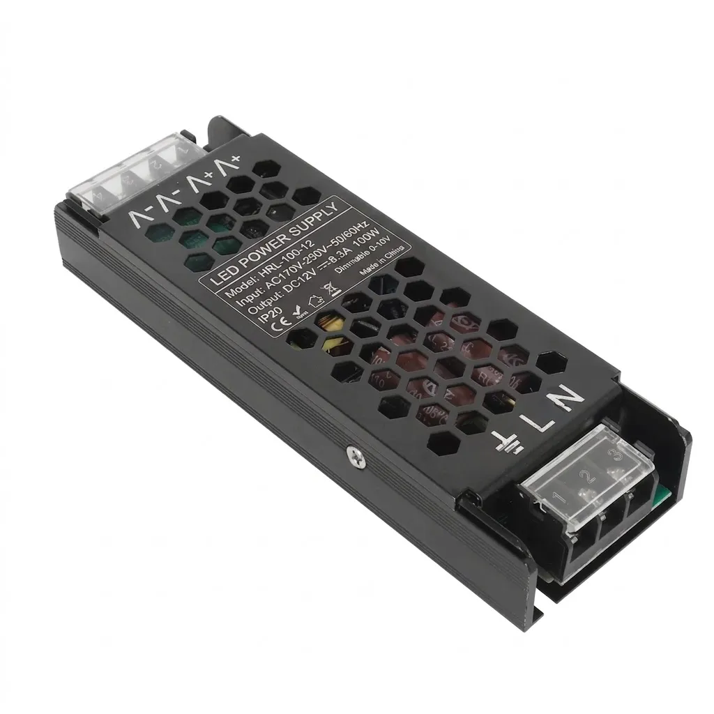 [CNP12V-60/D] LED Driver 12V 60W 5A IP20 AC170V-250V 0-10V Dimmable