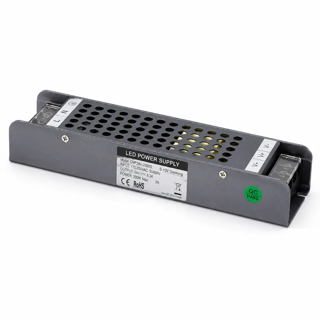 NOX 24V Dimmable LED Driver| 200W 0-10V