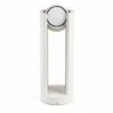Modern White Pillar Light