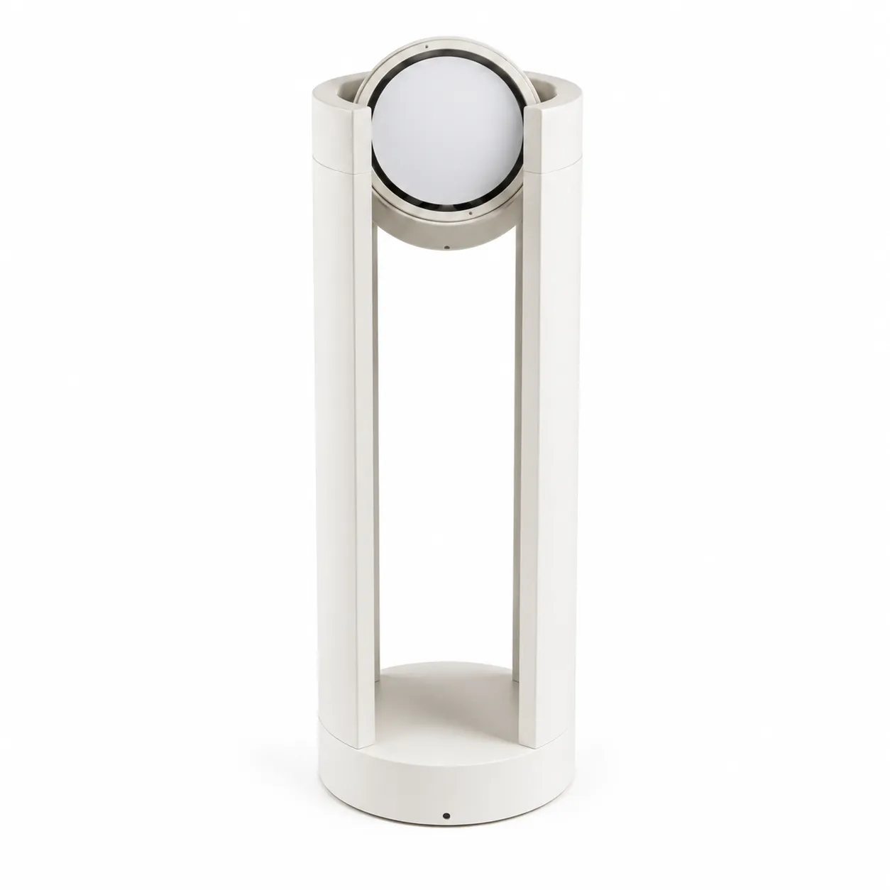 Modern White Pillar Light