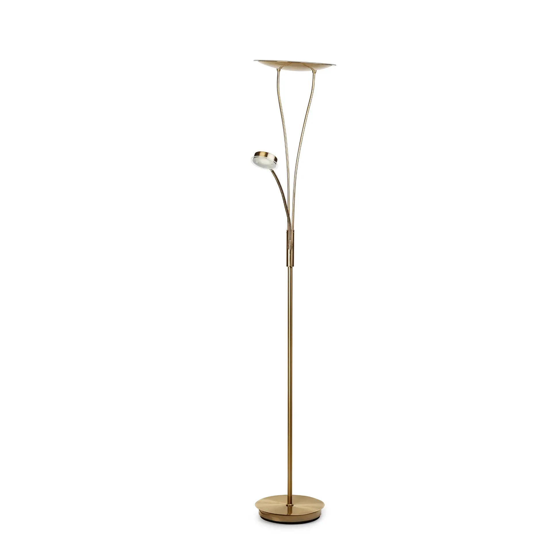 [FL2015AB] Heritage Dual-Light LED Floor Lamp