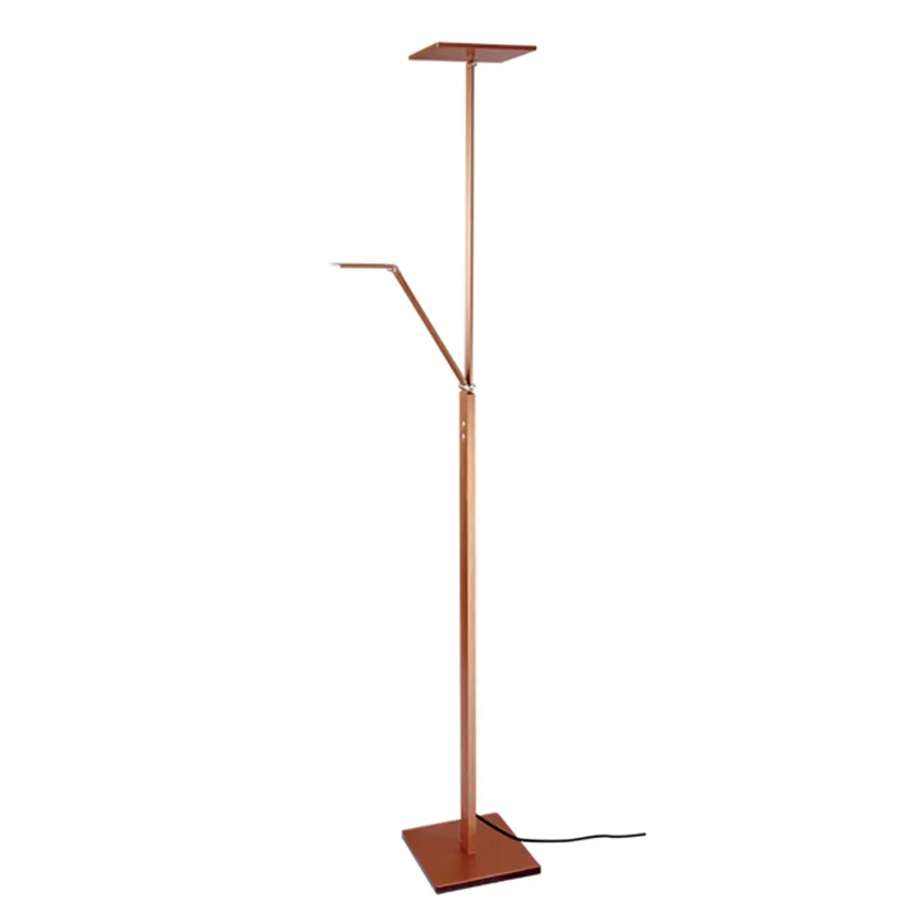 Aura Dual-Light Aluminum Floor Lamp