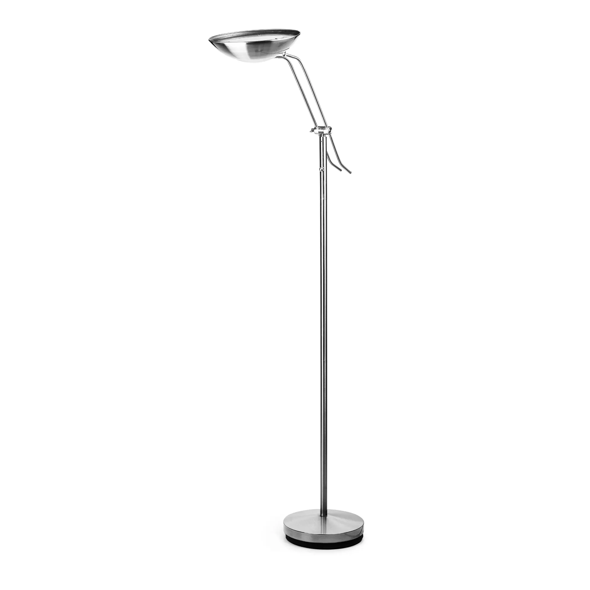 Lumina Movable LED Floor Lamp Chrome
