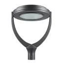 Circular Flat-Lens Pole Light