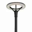 NOX Orbit Black LED Outdoor Pole Light| 30W 5000K