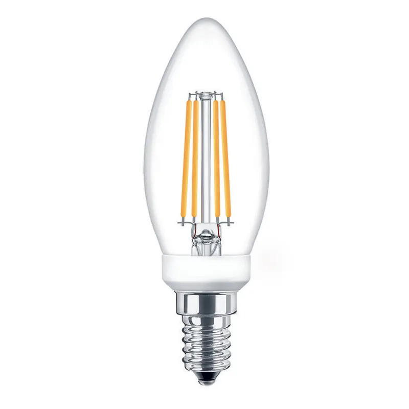 C37 Bullet Clear Dimmable 500lm 3000K 220V 5W E14