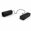 Magnetic Pendant 10W 3000K Black 38D Cree 24V