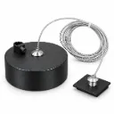 NOX Black Suspension Connector for Magnetic Track Profile