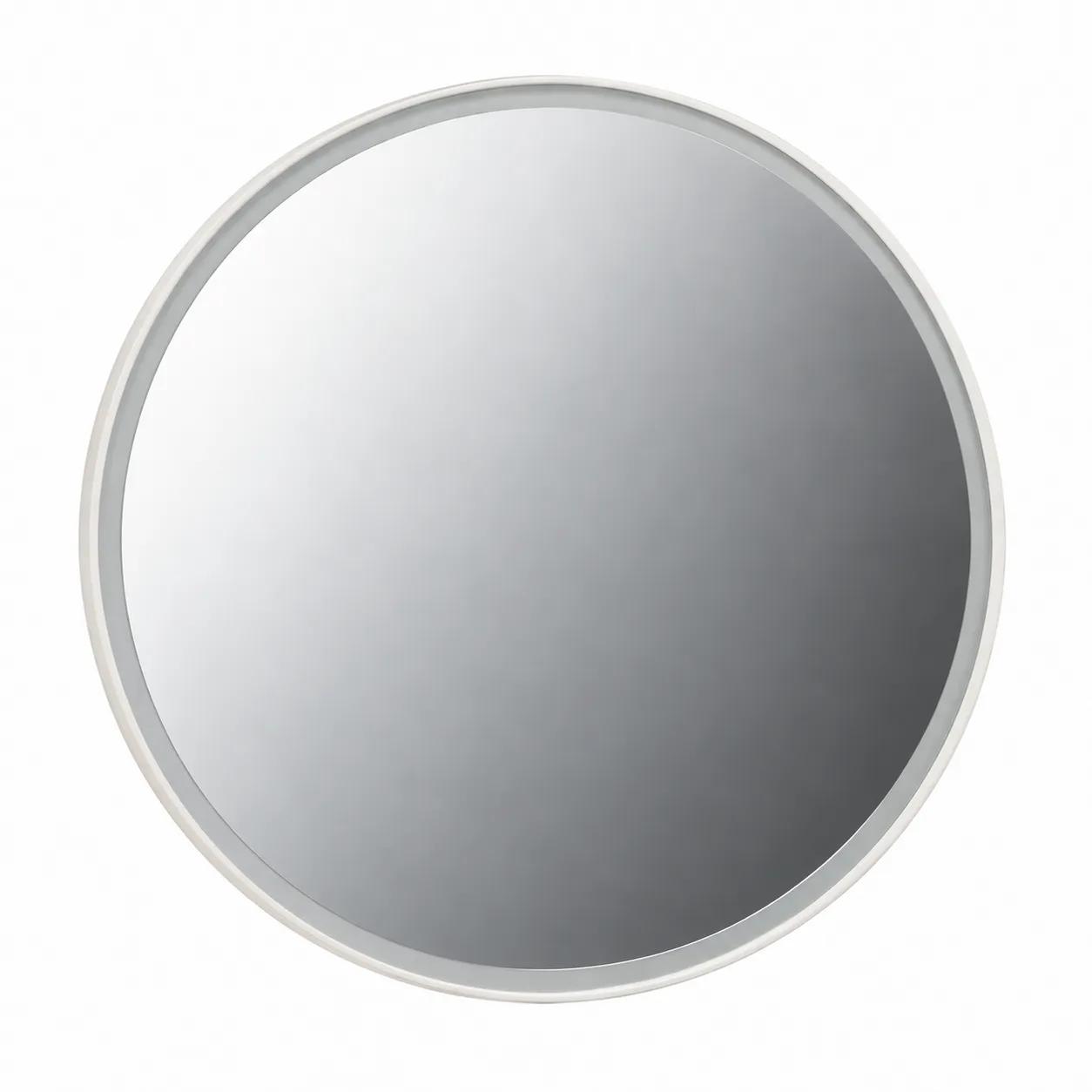 Objet Lumière Round White Side-Lit LED Mirror | 11W 620lm 60cm