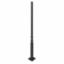 NOX Black Outdoor Lighting Pole| 380cm