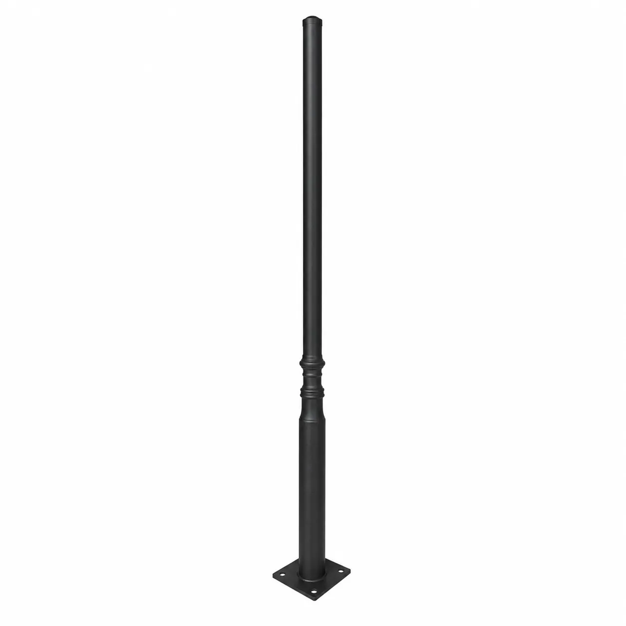 NOX Black Outdoor Lighting Pole| 380cm