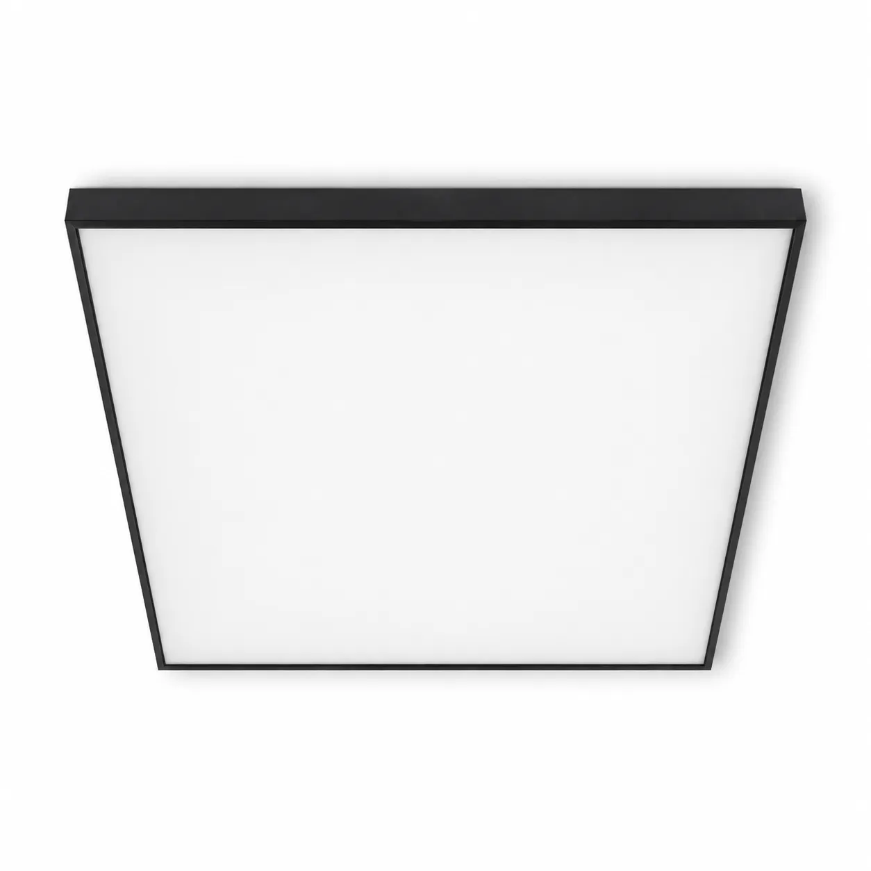 Sanded Black Square LED Ceiling Light | 64W 3000K