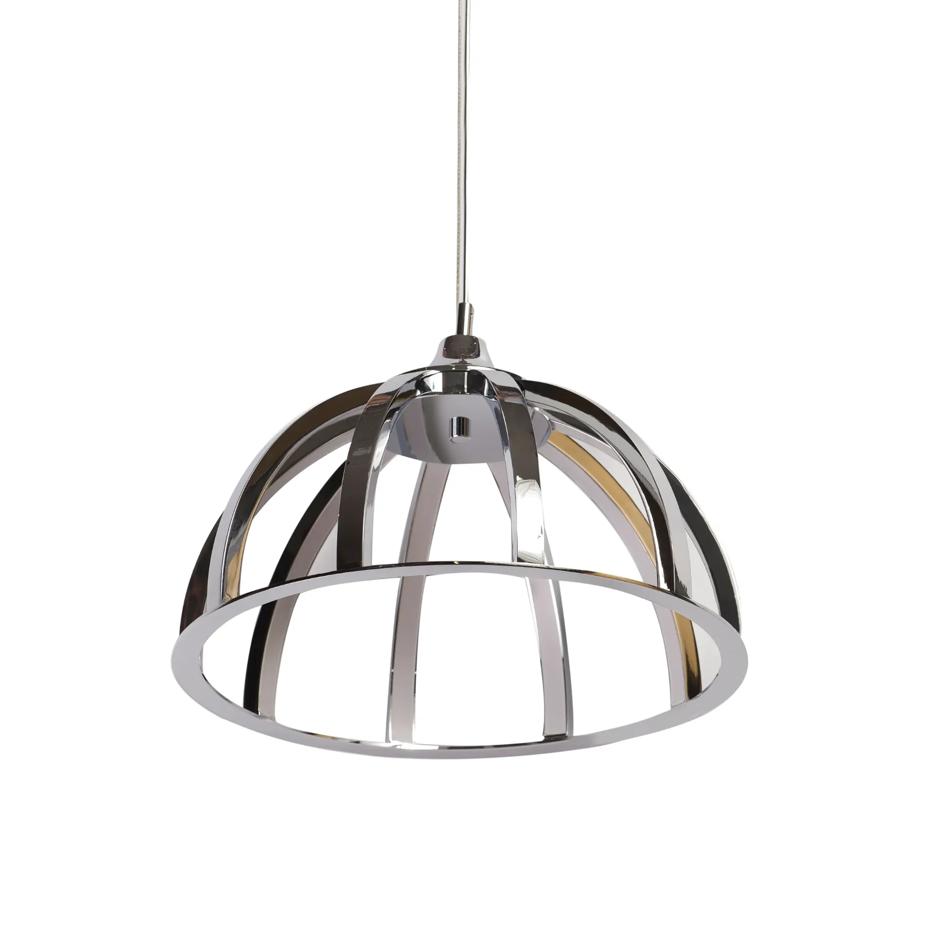 Chrome LED Acrylic Pendant Light