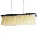 Linear Glass Bar Pendant Lamp