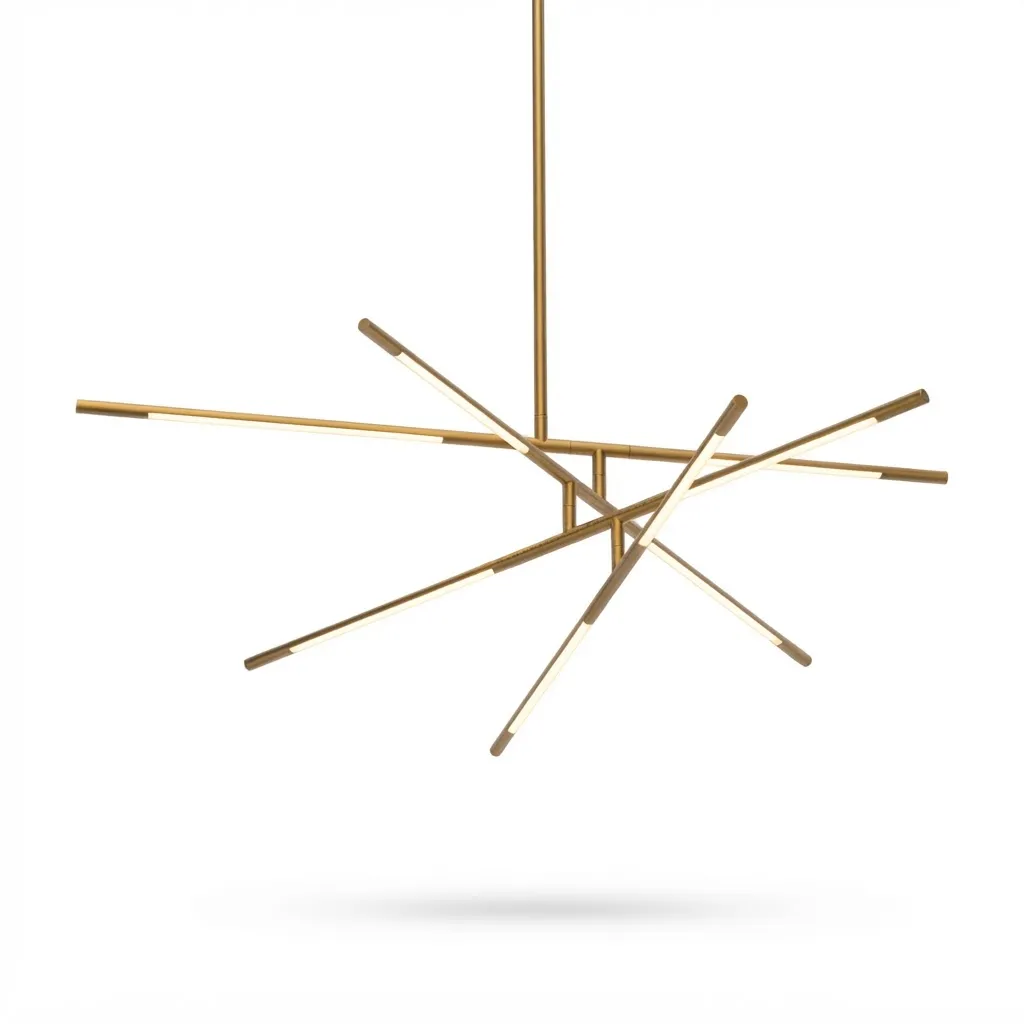 Geometric Linear LED Pendant
