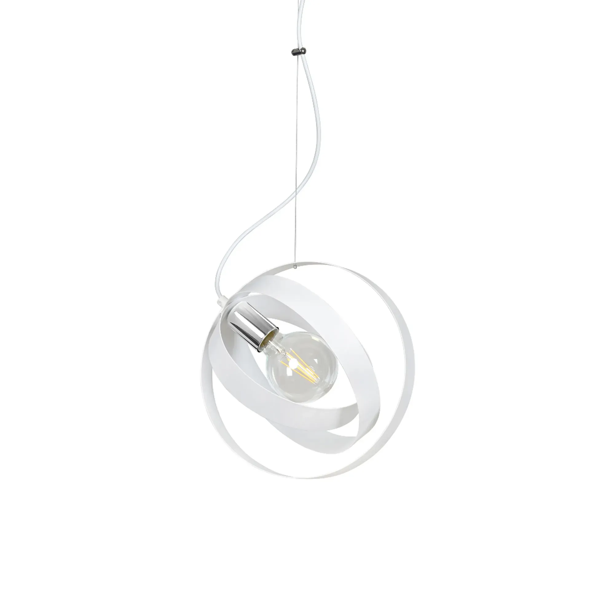 Orbit Pendant Light White