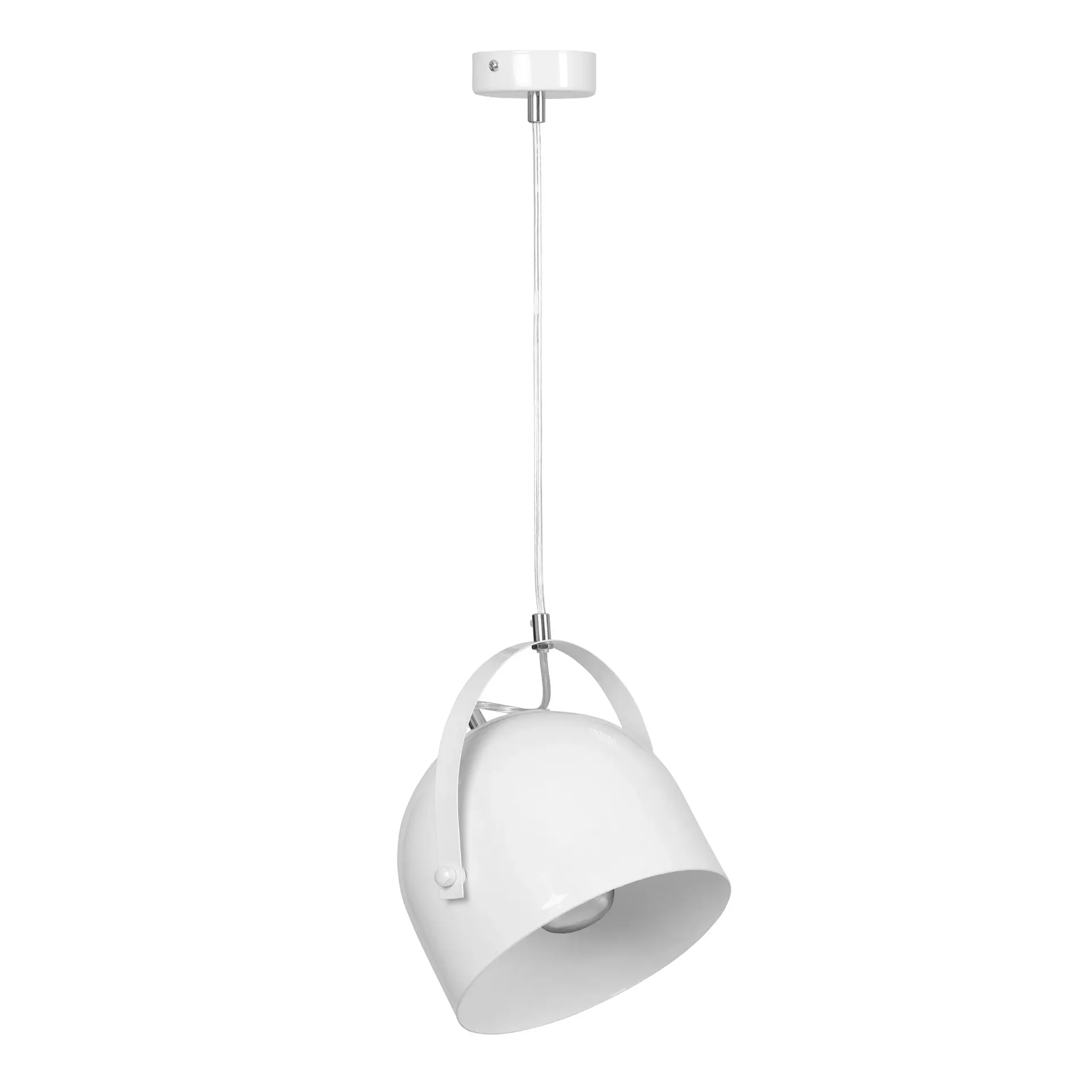 Arch White Pendant Light