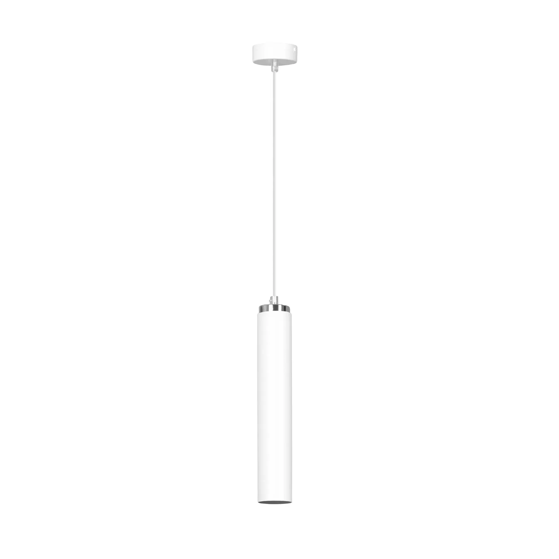 Emibig White Cylinder Pendant Lamp | 1xGU10
