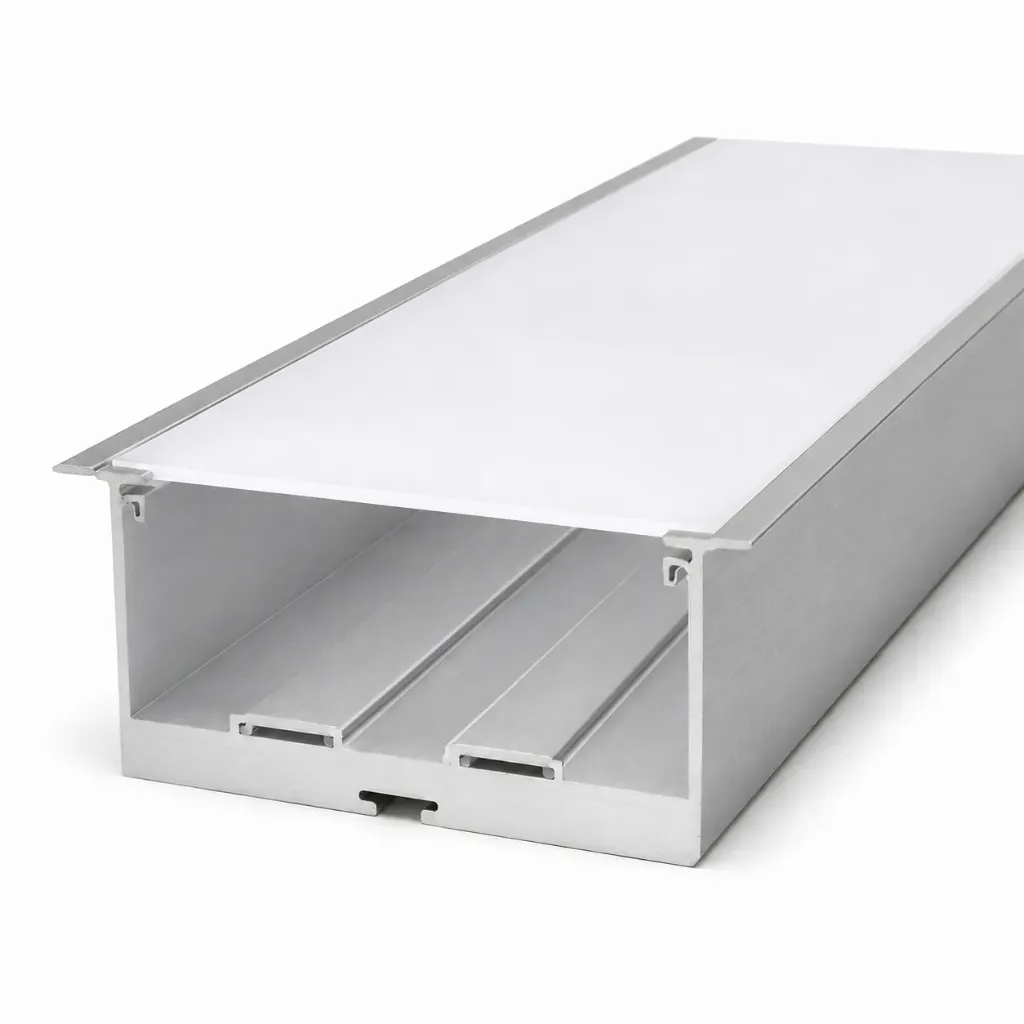 NOX Recessed Aluminum LED Profile | 88x44mm 2m