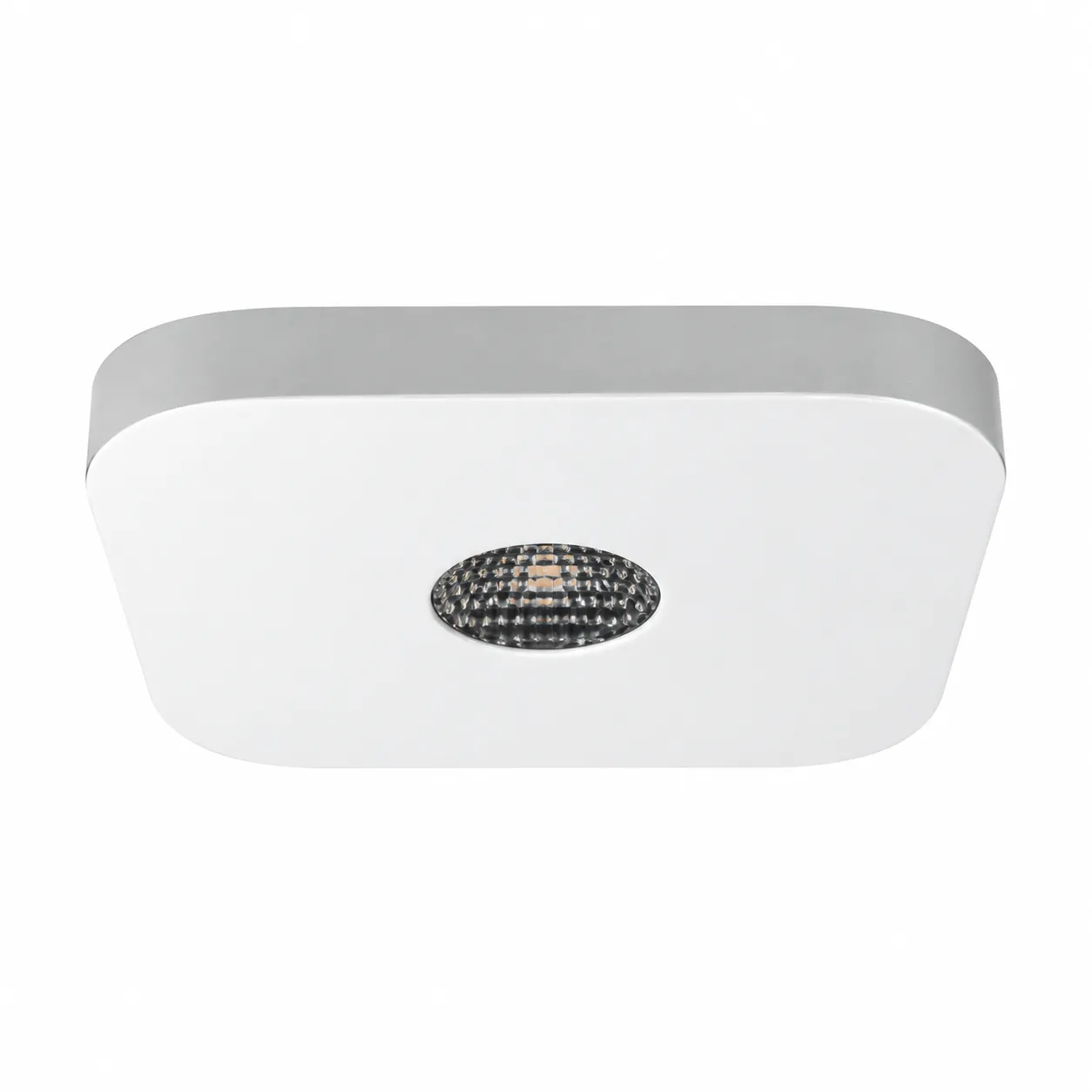 Square Fixed Matte White Recessed LED Spotlight | 3W 6000K