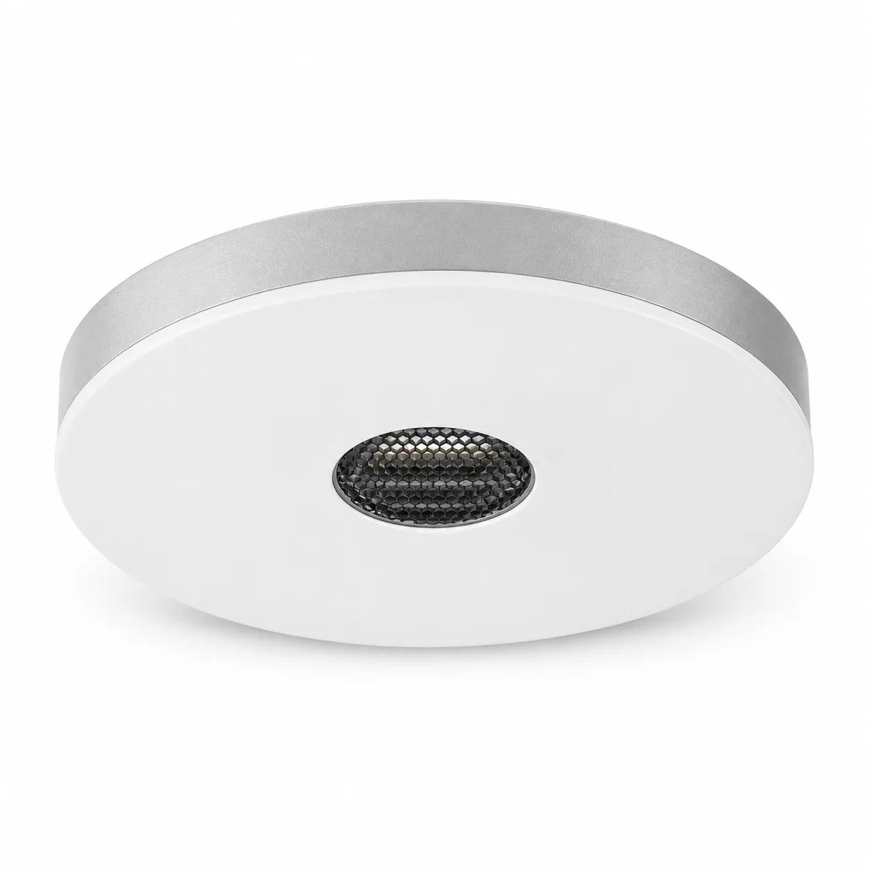 Round Fixed Matte White Recessed LED Spotlight | 3W 6000K