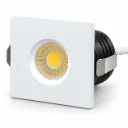 NOX Matte White Square Recessed LED Spotlight 3W 6000K