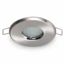 NOX Satin Nickel Recessed Spotlight Frame | GX5.3 IP64