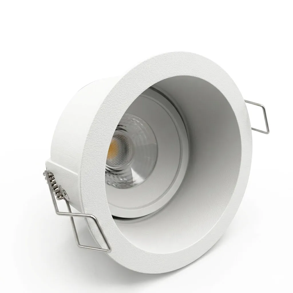 [SLA6020W] White Round Deep Adjustable frame for SLA62 Series C8