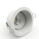 White Round Deep Adjustable frame for SLA62 Series C8