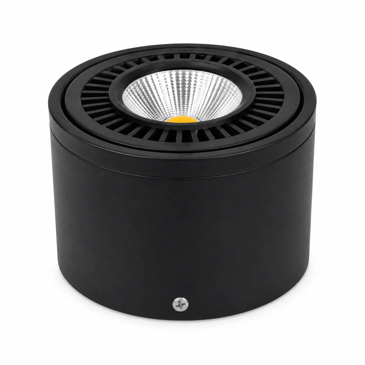 Black Adjustable Surface COB Spotlight| 18W 3000K