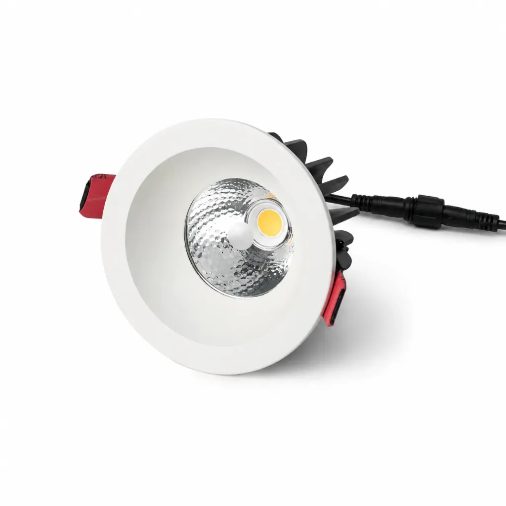 [SLR016-30WD] NOX 016 White Round LED Spotlight| 30W 6000K