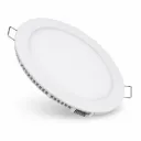 NOX White Round Recessed LED Panel| 18W 6000K