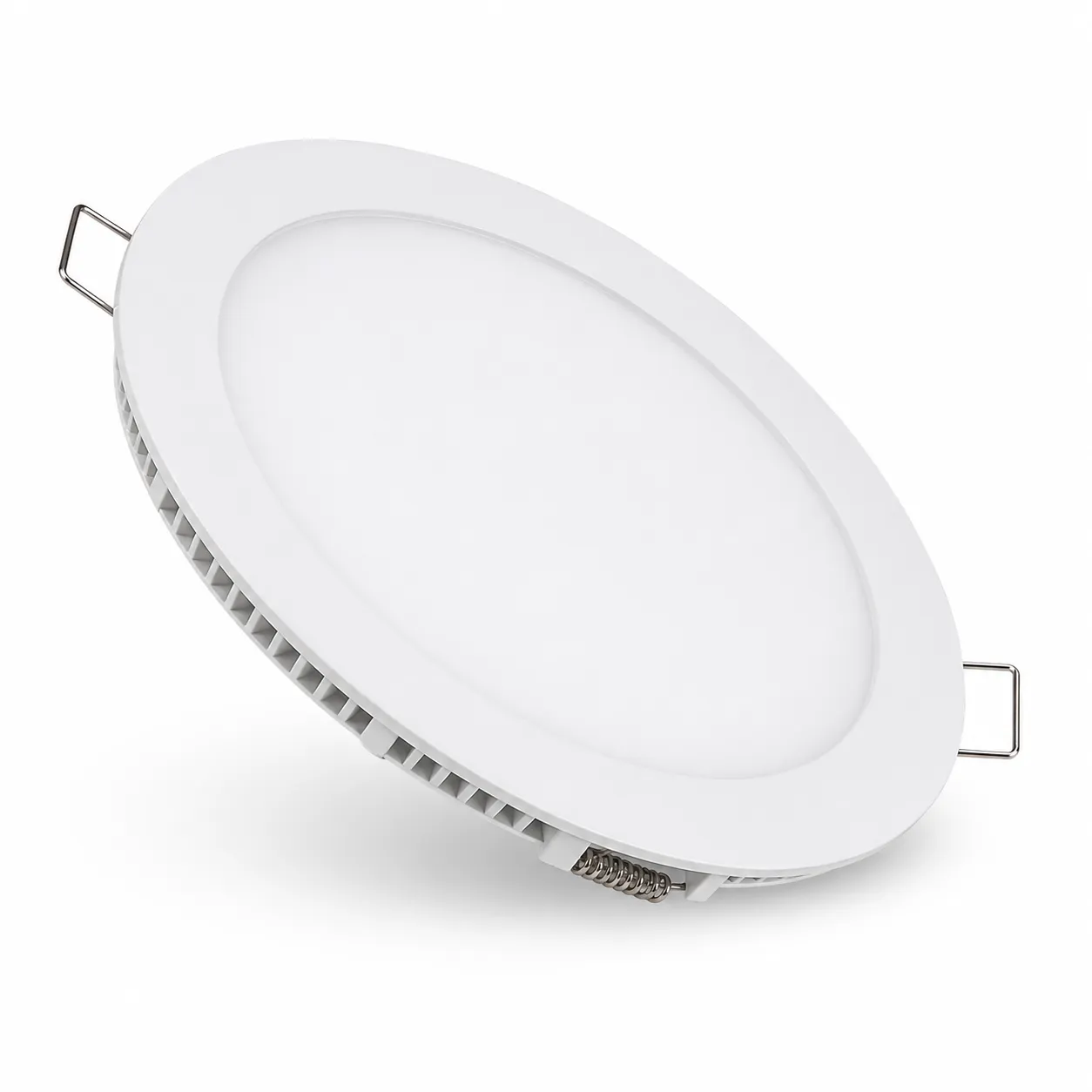 NOX White Round Recessed LED Panel| 18W 6000K