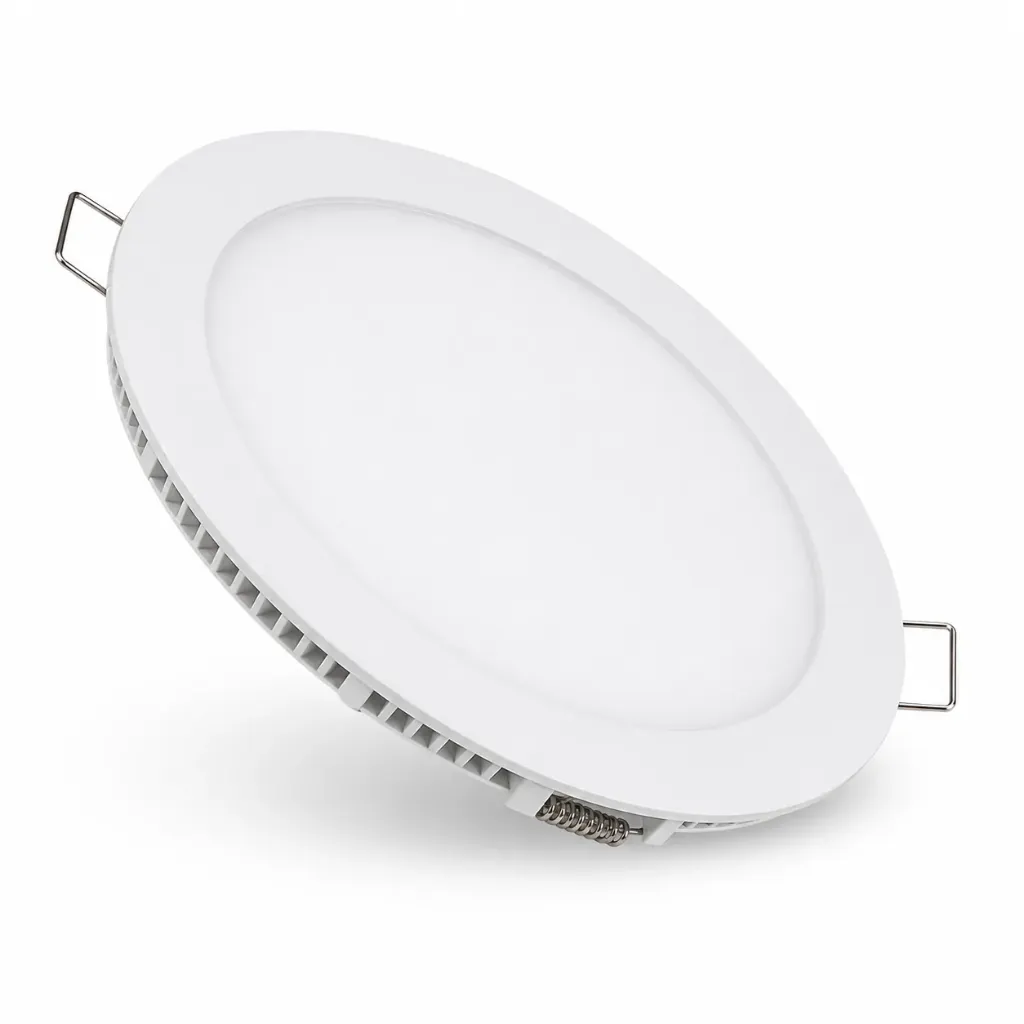 [SLR22-18WW] NOX White Round Recessed LED Panel| 18W 3000K