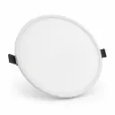 NOX White Round Recessed LED Panel | 30W 6000K