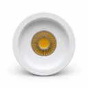 NOX Sanded White Round Recessed COB LED Spotlight| 3W 3000K