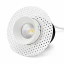 NOX Sanded White Trimless COB Spotlight| 15W 3000K
