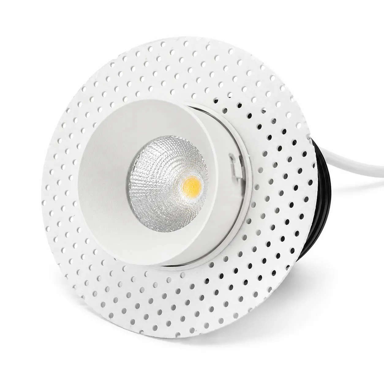 NOX Sanded White Trimless COB Spotlight| 15W 3000K